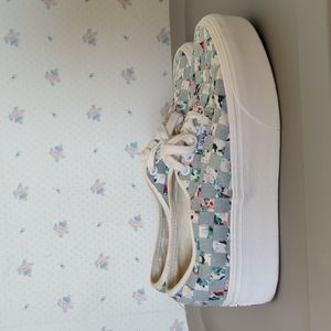 Vans Multicolor Checkered Platform Sneakers